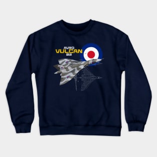British Avro Vulcan B2 (dark) Crewneck Sweatshirt